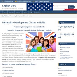 Personality Development Classes In Noida