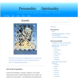 Growth « Personality & Spirituality