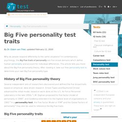 Big Five personality theory