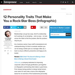 12 Personality Traits That Make You a Rock-Star Boss (Infographic)