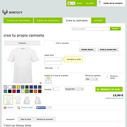 Crear Camiseta Básica personalizadas - crea e imprime Camiseta Básica customizadas