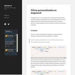 Filtros personalizados en AngularJS - gerson.cl