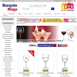 Personalized Wine Glasses & Custom Champagne Flutes