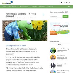 Personalized Learning - A Fresh Approach - Practutor Blog