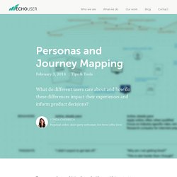 Personas and Journey Mapping