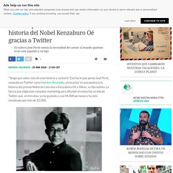 Miles de personas descubren la historia del Nobel Kenzaburo Oé gracias a Twitter
