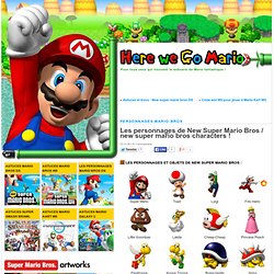 Here we go Mario : astuces et soluces pour les jeux mario bros sur nintendo wii et ds
