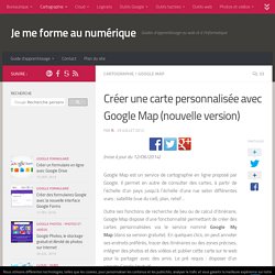 Créer une carte personnalisée avec Google Map (nouvelle version)