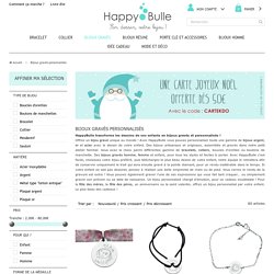 Bijoux gravés personnalisés avec les dessins de vos enfants à petit prix - HappyBulle