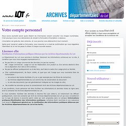Etat civil 1802-1902 - Archives départementales du Lot
