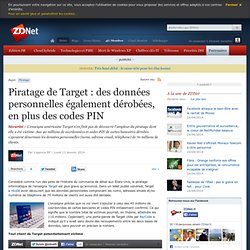 Piratage de Target : des données personnelles également dérobées, en plus des codes PIN