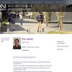 Pages personnelles Université Rennes 2
