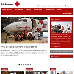 Croix-Rouge suisse - CRS - Pour un monde plus humain