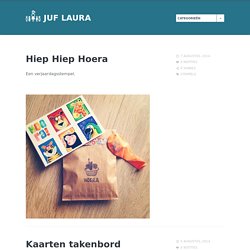 juf laura - De persoonlijke blog van Laura Vermesen met leuke les ideeën en creatieve opdrachten voor in de klas.