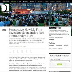 Perspective: How My Firm Saved Brooklyn Bridge Park From Sandy's Fury