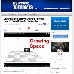 One Point Perspective Drawing Tutorials - Draw Perspective