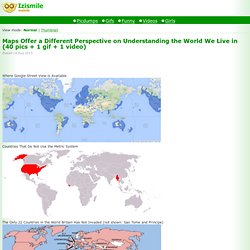 Maps Offer a Different Perspective on Understanding the World We Live in (40 pics + 1 gif + 1 video) - Izismile.com