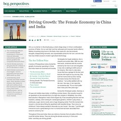 Driving Growth: The Female Economy in China and India