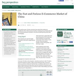 The Fast and Furious E-Commerce Market of China