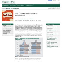 The Millennial Consumer