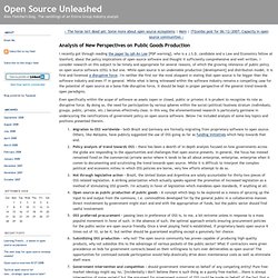 Open Source Unleashed: Analysis of New Perspectives on Public Go