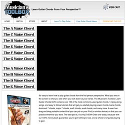 Learn Guitar Chords From YOUR Perspective™ With The Musician's Toolbox