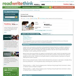 Persuasive Essay Resources | Pearltrees