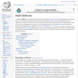 Réseau PERT wikipedia