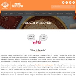 Pesach Passover - Jewish Holiday of Passover