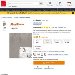 La Peste - Albert Camus - Ebook gratuit