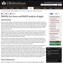PESTEL five forces and SWOT analysis of Apple
