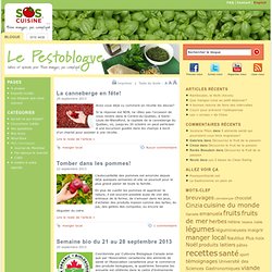 Le Pestoblogue - SOSCuisine » manger local