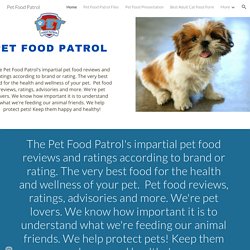 Pet Food Patrol