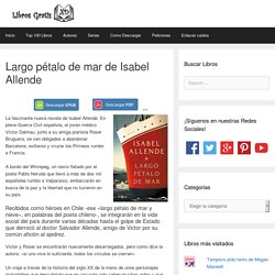Largo pétalo de mar de Isabel Allende - Libros Gratis XD