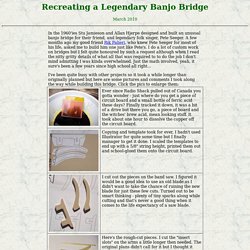 Pete Seeger style banjo bridge