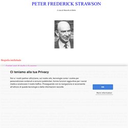 PETER FREDERICK STRAWSON