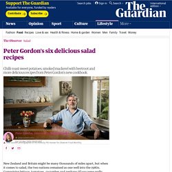 Peter Gordon's six delicious salad recipes