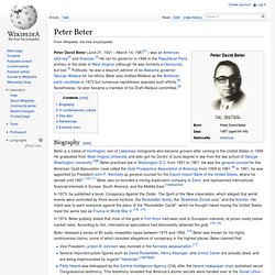 Peter Beter