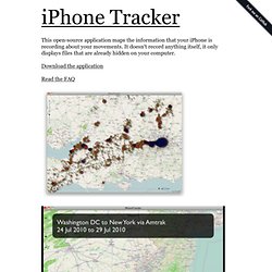 petewarden/iPhoneTracker @ GitHub