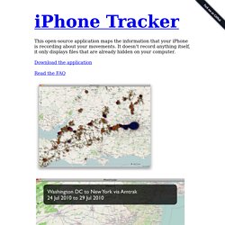 petewarden/iPhoneTracker @ GitHub