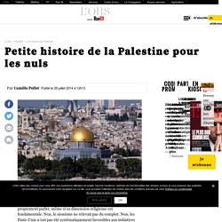 Petite histoire de la Palestine pour les nuls
