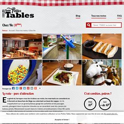 Les Petites Tables Chez He Restaurant parc d'attraction à Paris