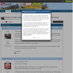 Petition model railway press to get more RTR Underground stock - London Underground - RMweb
