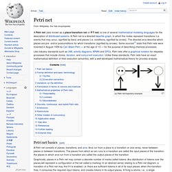 Petri net - Wiki