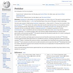 Petrichor