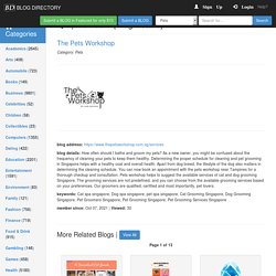 The Pets Workshop - Blog Directory
