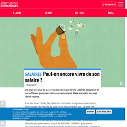 Peut-on encore vivre de son salaire