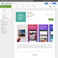Pexels – Apps on Google Play
