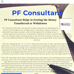 PF Consultant