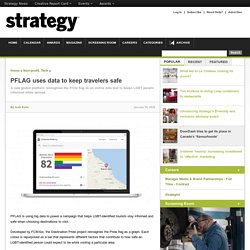 PFLAG uses data to keep travelers safe » strategy